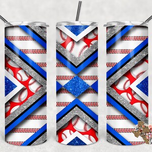 Baseball, Tumbler design, 20 oz skinny tumbler design, tumbler, sublimation, digital download, PNG
