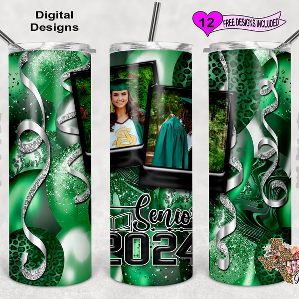 Senior 2024 Sublimation Tumbler Print Etsy