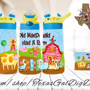 Kid water bottle, tumbler, cup, sublimation, PNG, digital download