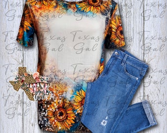 Camiseta Mockup Girasol Sublimación Descarga digital PNG