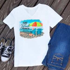 A day at the beach, Beach, T-shirt, sublimation, digital download, PNG