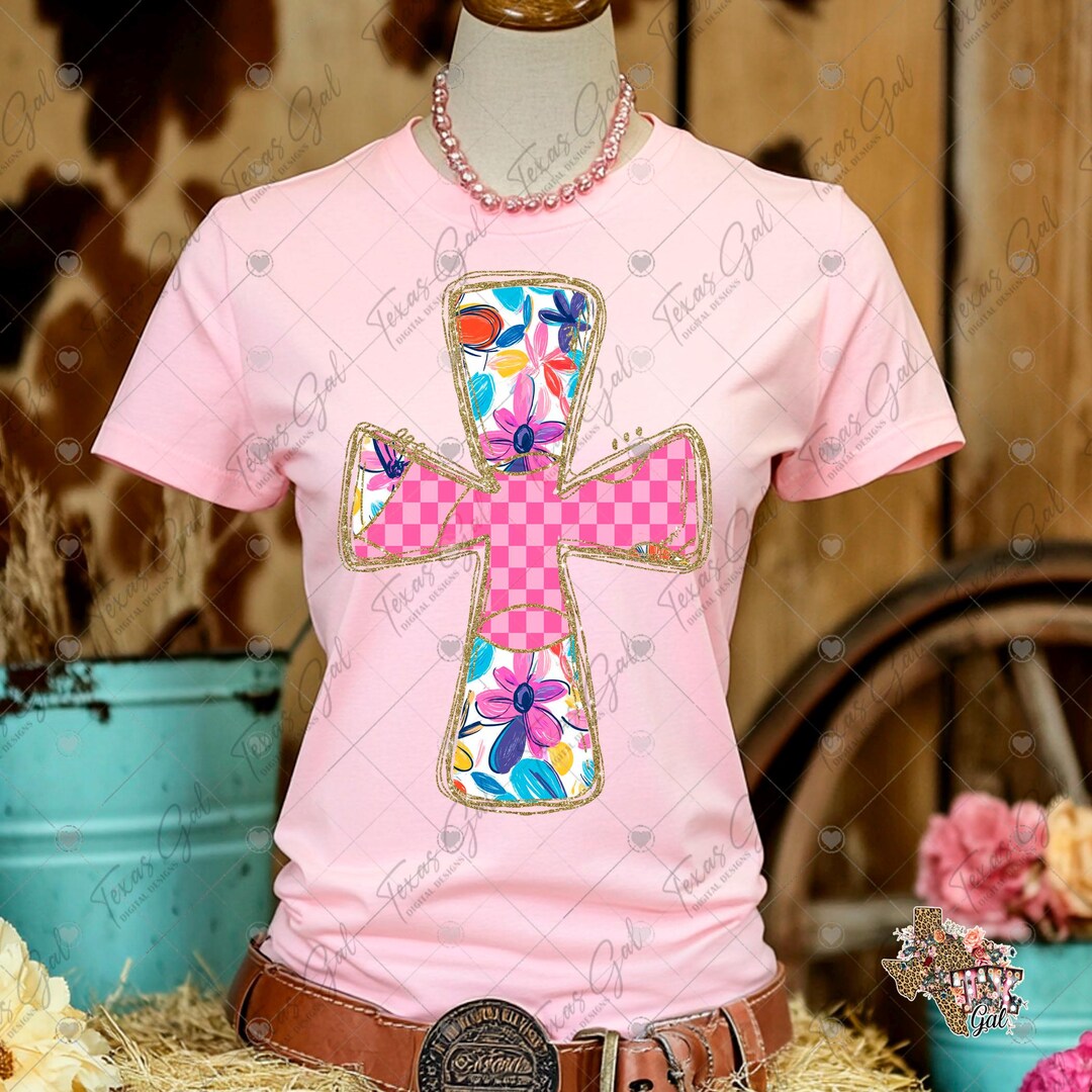 Pink Abstract Cross Pink Floral Cross PNG, Hand Drawn Cross, Watercolor Cross PNG, Cross ...