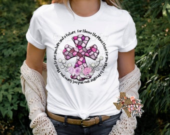 For I Know The Plans I Have For You, Jeremia 29 11, Christian Shirt PNG, digitaler Download