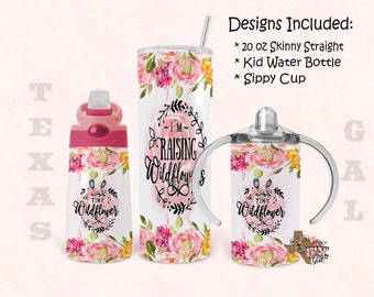 Diseño de vaso, paquete, diseño de vaso delgado de 20 oz, botella de agua para niños de 12 oz, vaso con boquilla, vaso, sublimación, descarga digital, PNG