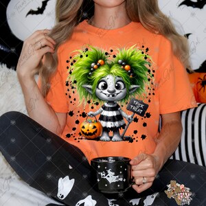Halloween PNG, Cute Halloween PNG, Trick Or Treat Png, Funny Halloween Png, Digital Download