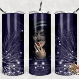 20 oz Skinny Tumbler Halloween Witch Sublimation Design PNG Instant DIGITAL ONLY