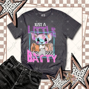 Just A Little Batty Png, Halloween Bat, Halloween Png, Neon PNG, Halloween PNG, Retro Halloween PNG, Funny Halloween Png, Digital Download