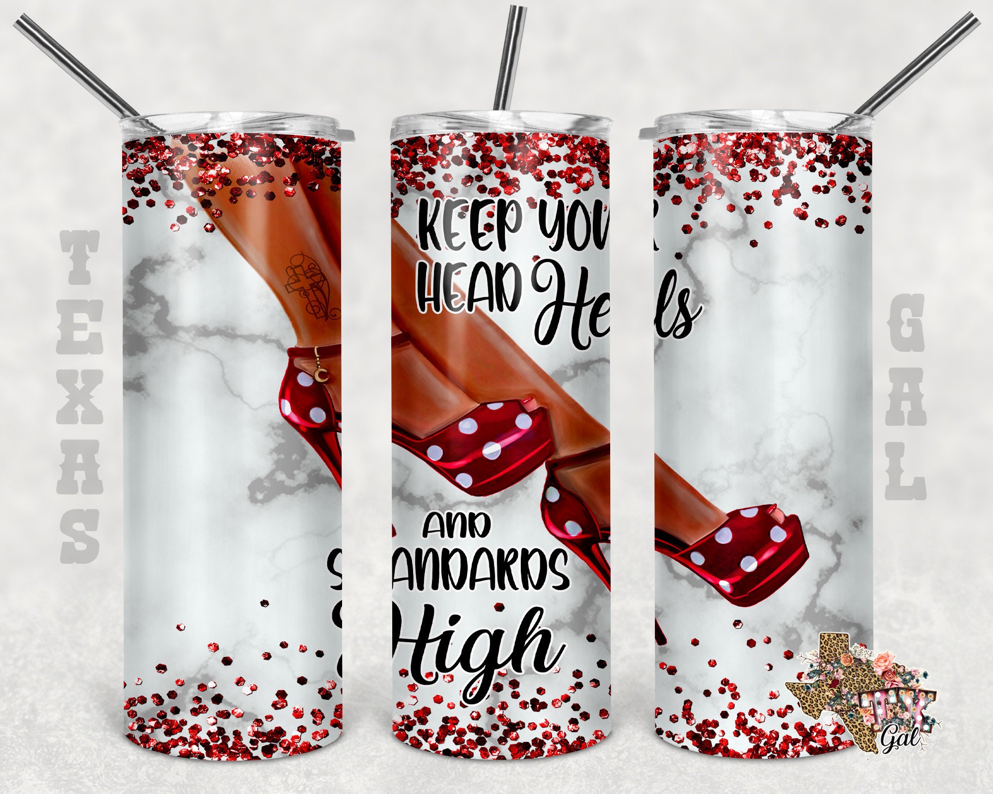 20 oz Holographic Skinny Elf Christmas Cheer Sublimation Tumbler – Artsy  Niche Creations
