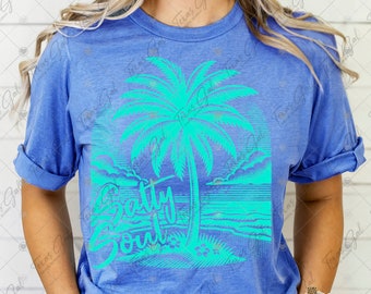 Salty Soul PNG, Trendy Summer PNG, Summer PNG, Beach Png, Funny Saying Png, Digital Download For T-shirt Mug Totes