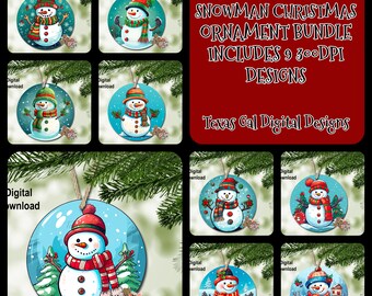 Paquete de adornos navideños PNG, paquete de diseño de sublimación, paquete de adornos navideños PNG, paquete de adornos, descarga digital