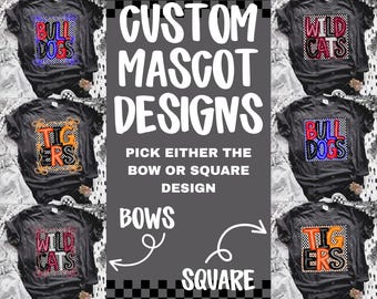Custom Mascot Design PNG, Custom School PNG, Custom Mascot PNG, Personalized Png, Custom Design, Digital Download, Sublimation Png