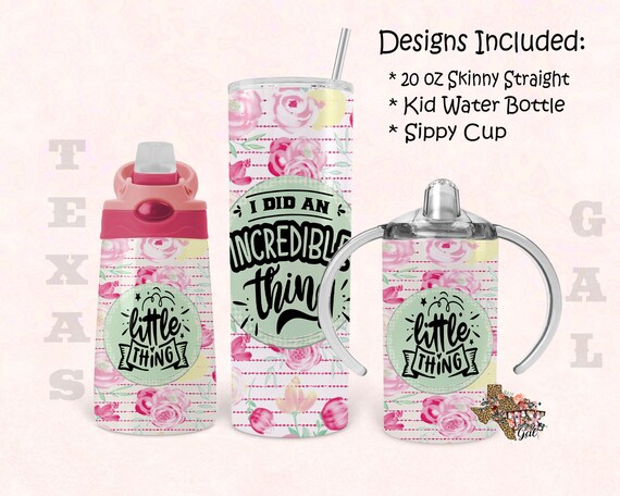 Tumbler Design, Bundle, 20 Oz Skinny Tumbler Design, 12 Oz Kid Water  Bottle, Sippy Cup, Tumbler, Sublimation, Digital Download, PNG - Etsy