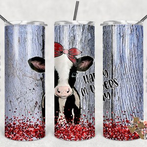 Happy Mudders day, mothers day, cow, Tumbler design, 20 oz skinny tumbler design, tumbler, sublimation, digital download, PNG