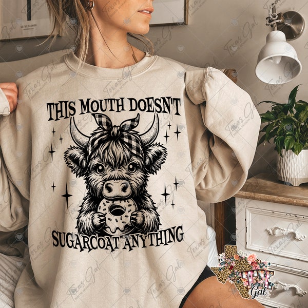 This Mouth Doesn't Sugarcoat Anything PNG, Mom Skeleton PNG, Funny Saying Png, Trendy PNG, Digital Download For T-shirt Mug Totes