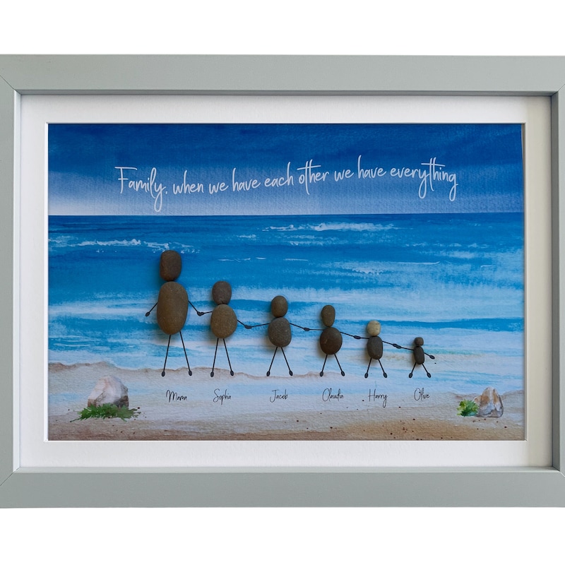 Pebble Art Christmas Etsy