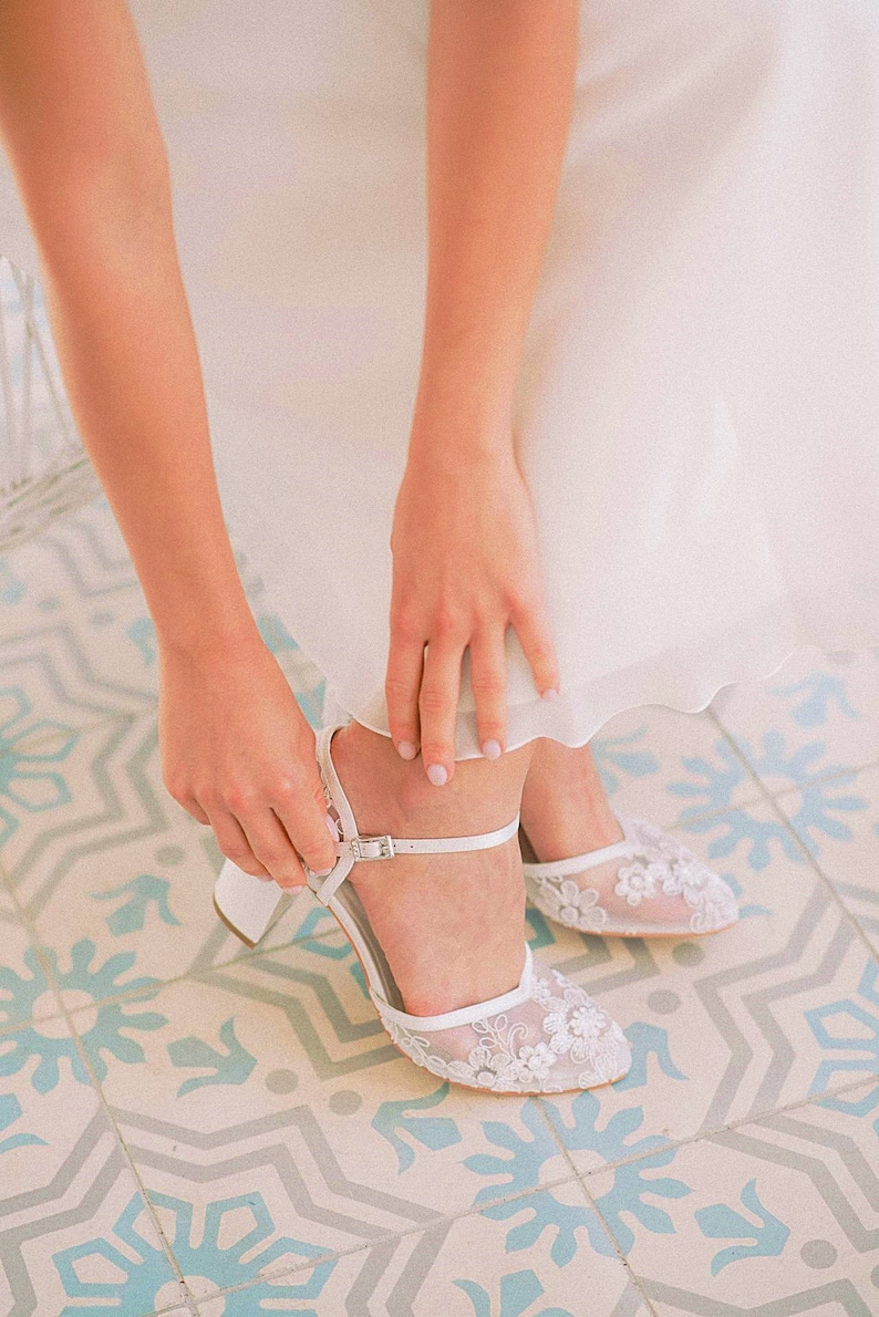 Lace Bridal Wedding Shoes for Women main image 0