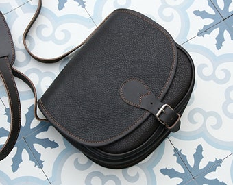 Genuine leather Crossbody bag, Handmade bag, Brown Bag, Shoulder Bag