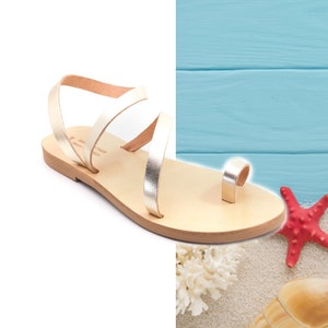 Genuine Greek leather Sandals, Gladiator Sandals, Greek Leather Sandals, Women Rose Gold Sandals, Handmade  Greek Sandals, Wedding Sandales