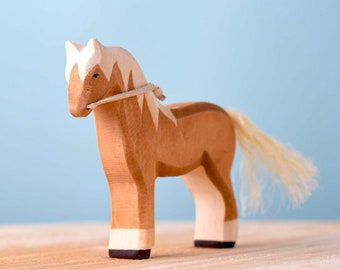 Wooden Horse, Montessori toys, Waldorf toys