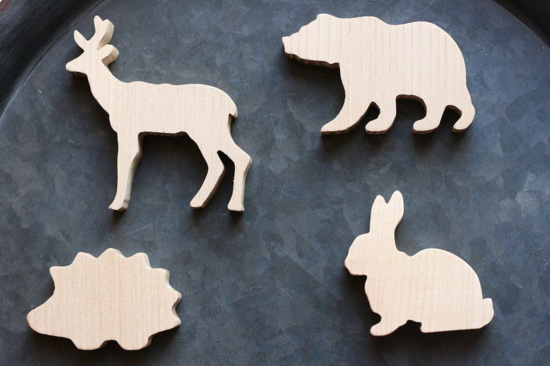 Wooden Animal Knobs for Nursery Drawers or Etsy