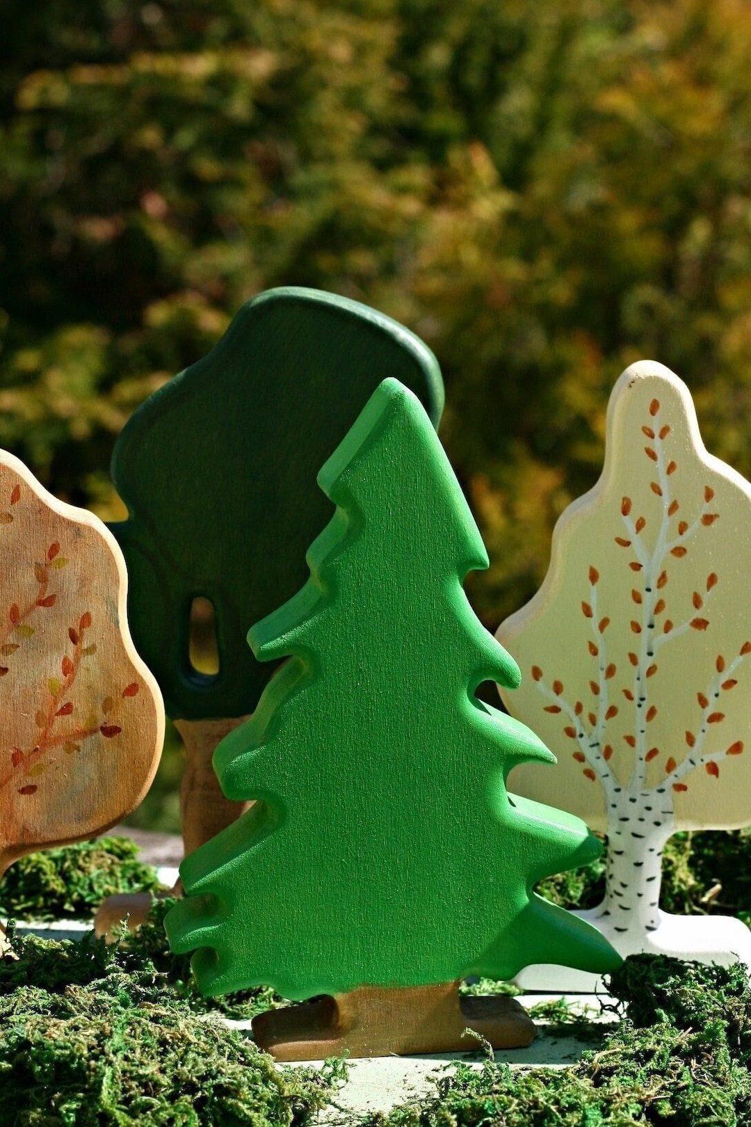Spruce Tree Toy, Waldorf Toy, Handmade Toys, Eco Toys, Montessori Toys ...