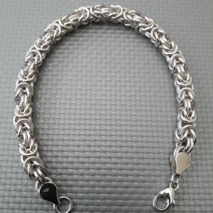 HANDMADE SILVER WOMEN'S BRACELET image 3