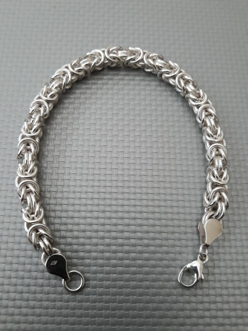 HANDMADE SILVER WOMEN'S BRACELET image 3