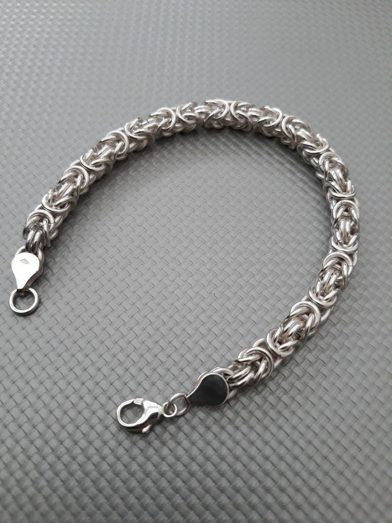 HANDMADE SILVER WOMEN'S BRACELET image 1