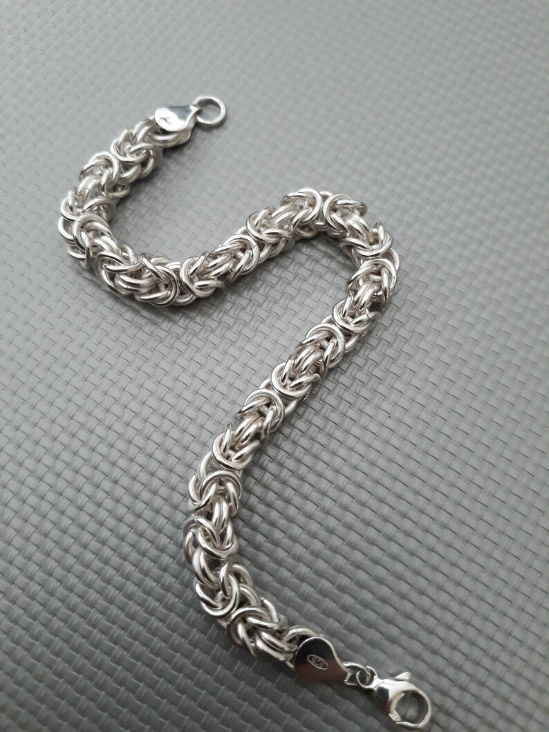 HANDMADE SILVER WOMEN'S BRACELET image 5