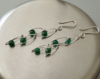 WOMEN'S EARRINGS in handmade silver