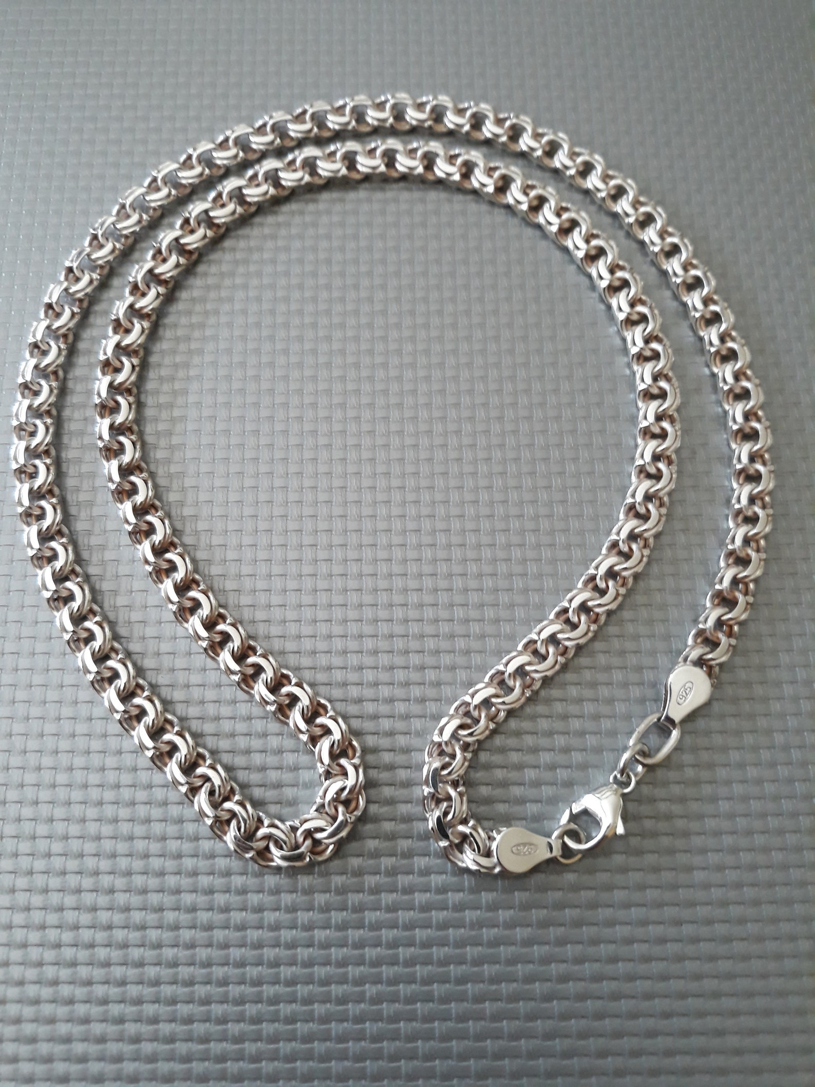 Collier classique en argent 925 pour hommes - Cana
