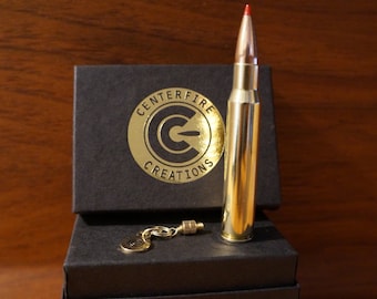 Self-cleaning bullet cigar punch 30-06 cal. Military/Veteran's, Valentine's Day gift, Cigar/Guns, Free Engraving
