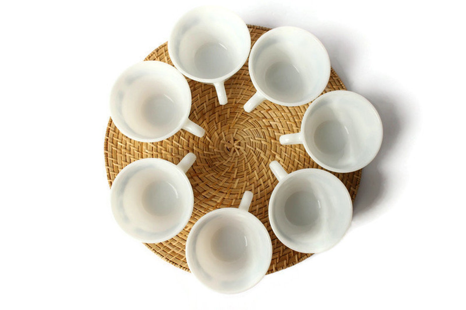 7 Corning Old Town Blue Mugs / Vintage Corningware Olde Towne Etsy