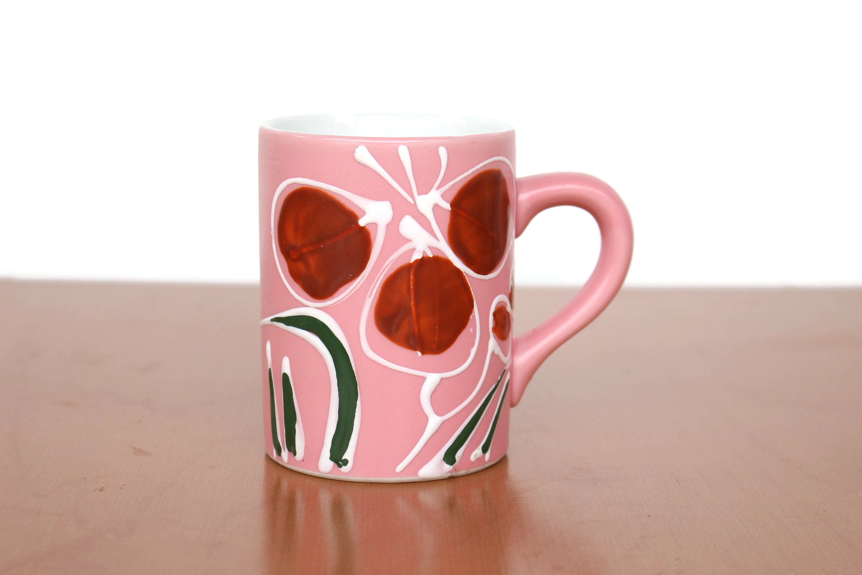Tazza Da Tè Giapponese Yayoi Con Fiore Rosa - La Ceramica Che Porta Un Tocco Di Sakè... Anzi, Di Tè!