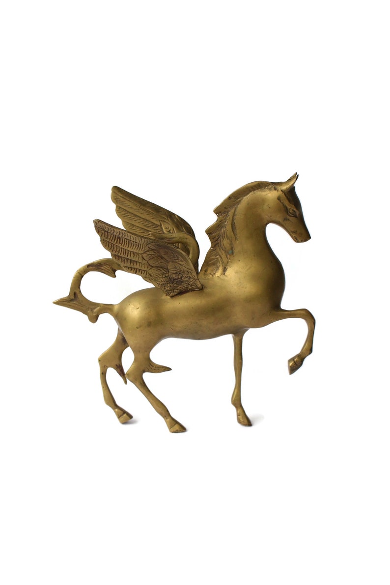 large pegasus statue