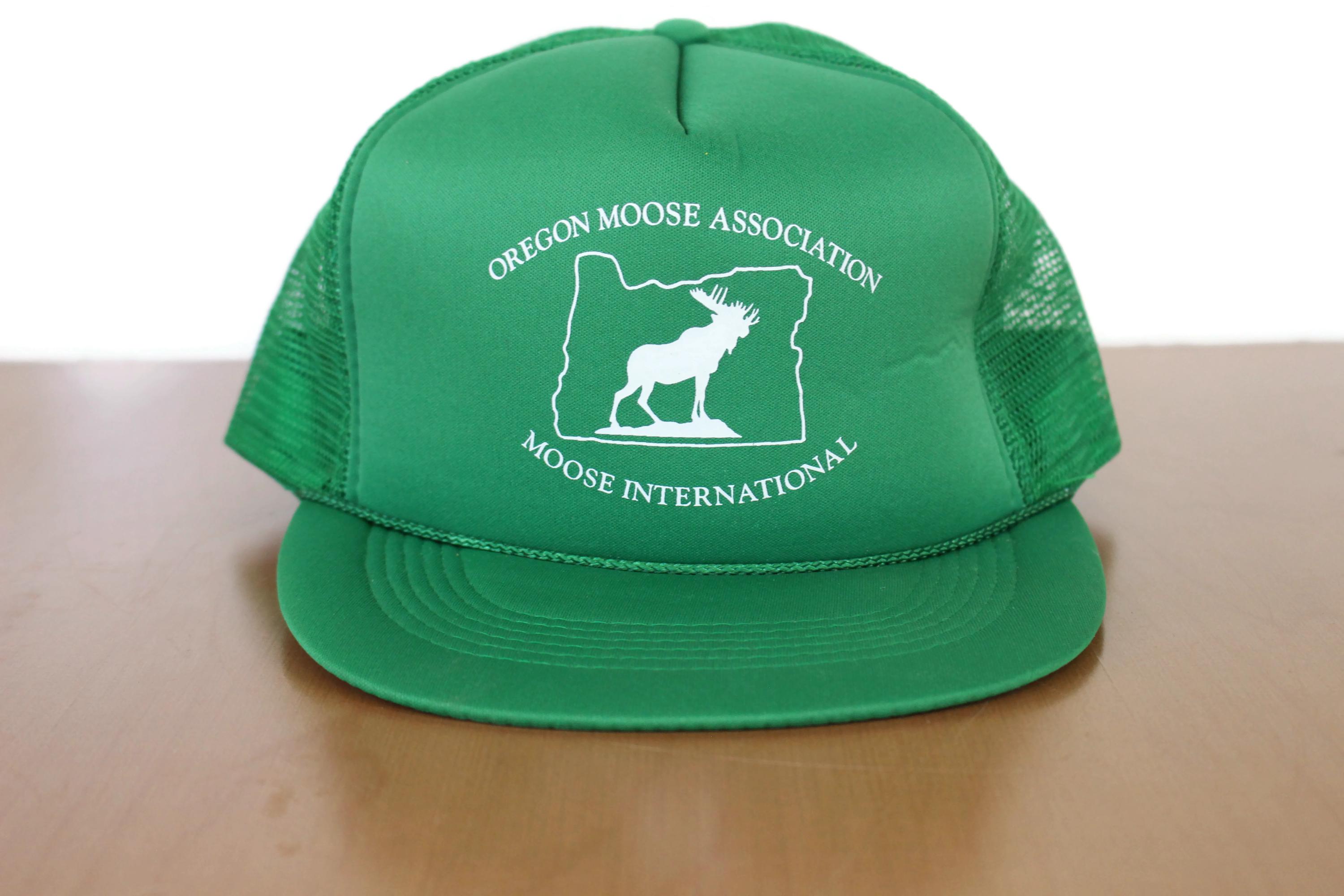 Camp Decorah Vintage Green Mesh SnapBack Trucker Hat One Size Unisex Vintage Farmer main image 3