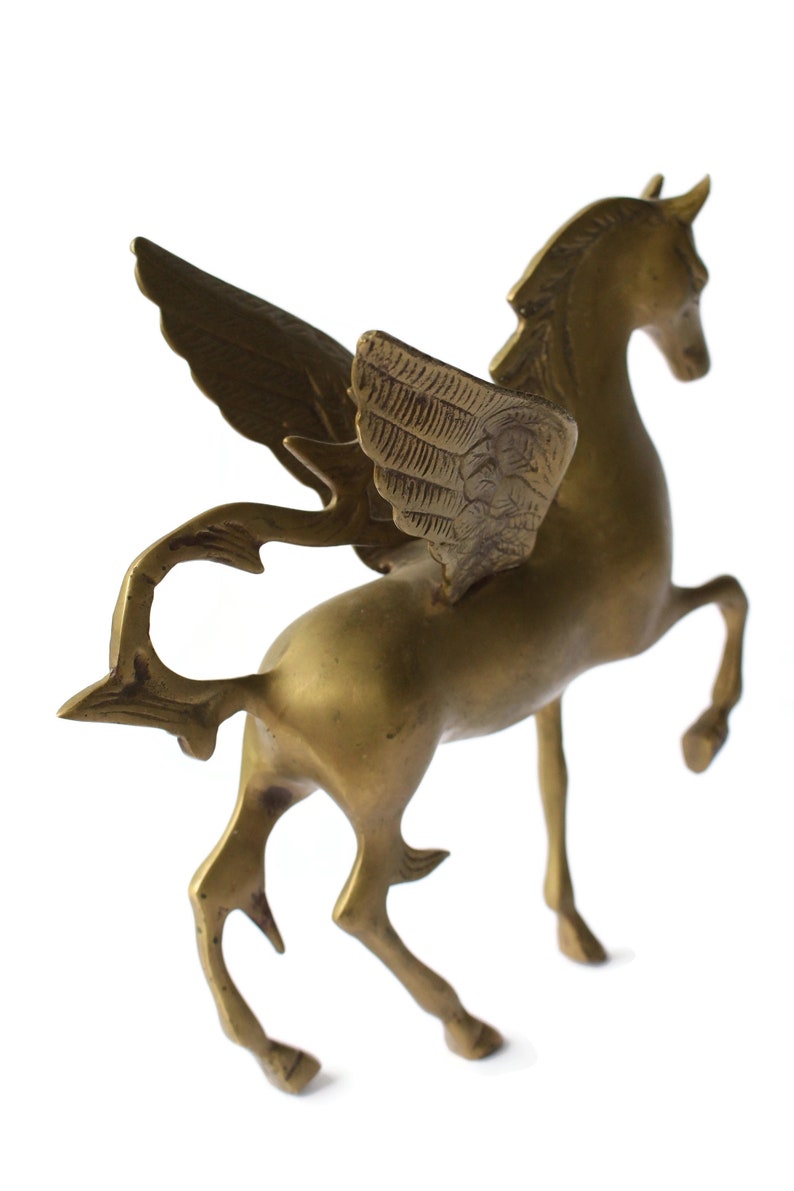 large pegasus statue