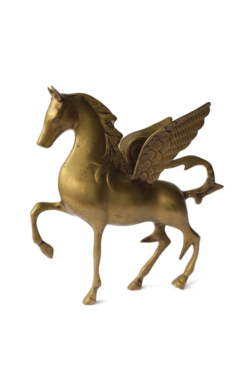 large pegasus statue