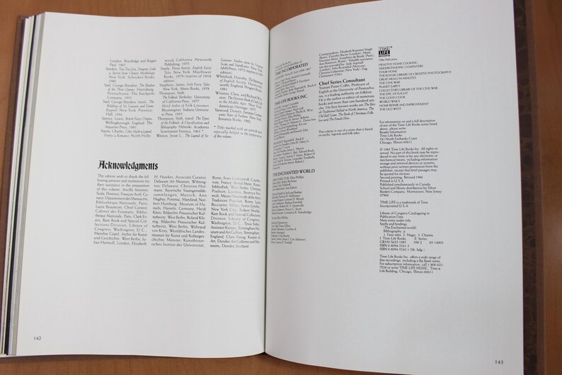 Vintage spreuken en bindingen Time-Life Book: Enchanted World Series, eerste editie afbeelding 9