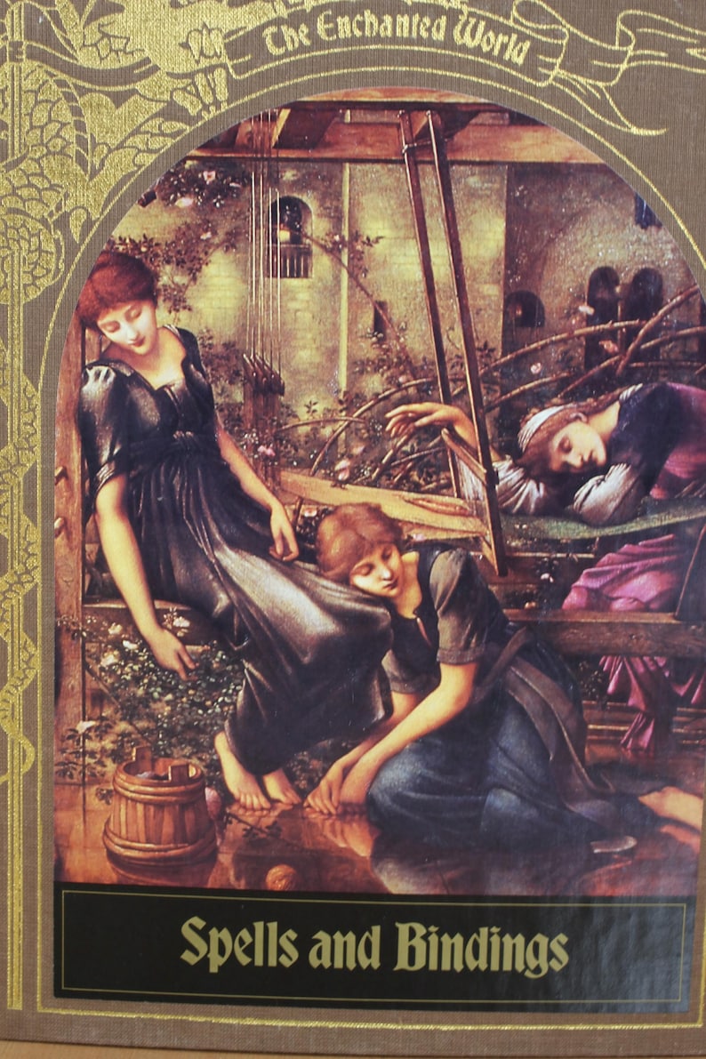 Vintage spreuken en bindingen Time-Life Book: Enchanted World Series, eerste editie afbeelding 1
