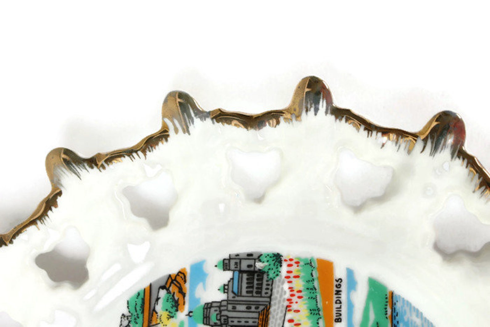 Vintage Victoria BC Plate / Victoria Souvenir Plate / Wall Etsy