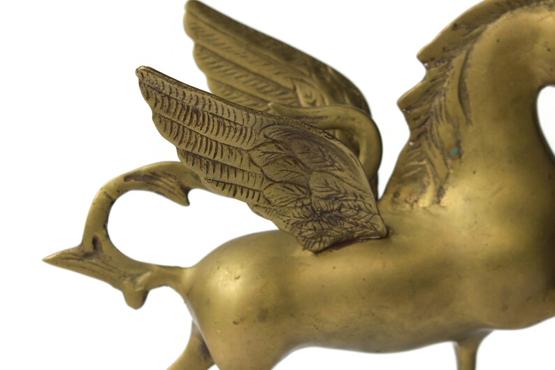 large pegasus statue