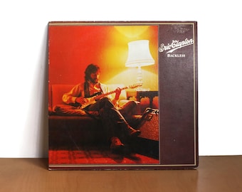 Disco de vinilo sin contraportada de Eric Clapton / Edición original de 1978 RSO Records / RS-1-3039 - Rock clásico y blues con carpeta desplegable