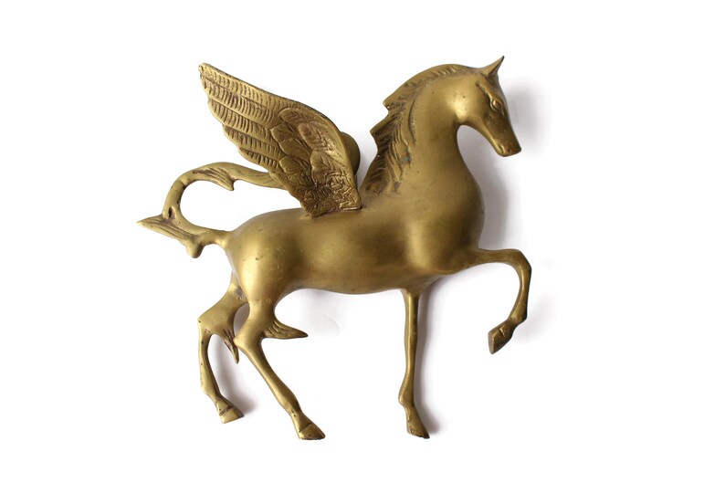 large pegasus statue