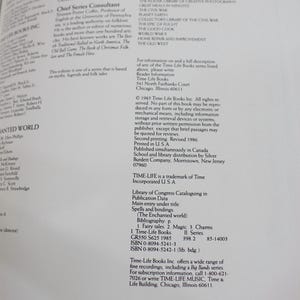 Vintage spreuken en bindingen Time-Life Book: Enchanted World Series, eerste editie afbeelding 10