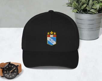 Sportieve Cristal borduur unisex truckerhoed