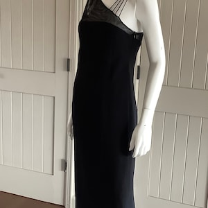 Vintage Black Evening Dress by Evan-Picone