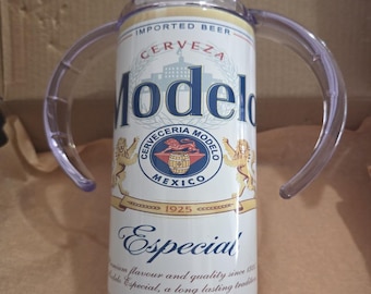 Personalisierbar Bier Schnabeltasse: zwei Deckel