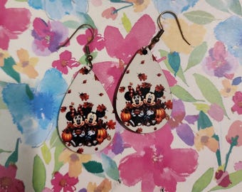 Mickey Mouse & Minnie Mouse Fall and Winter Earrings: Variety of Styles
