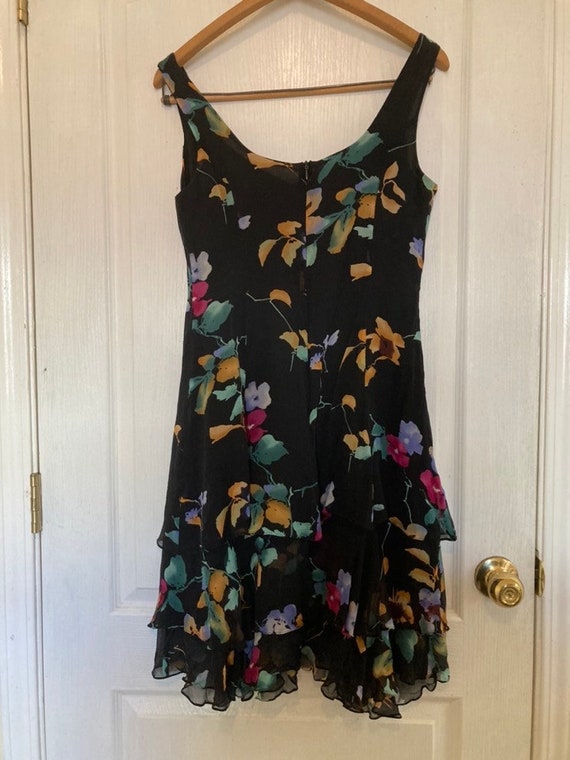 Vintage Floral Dress by Georgiou Studio Size 8 - image 3